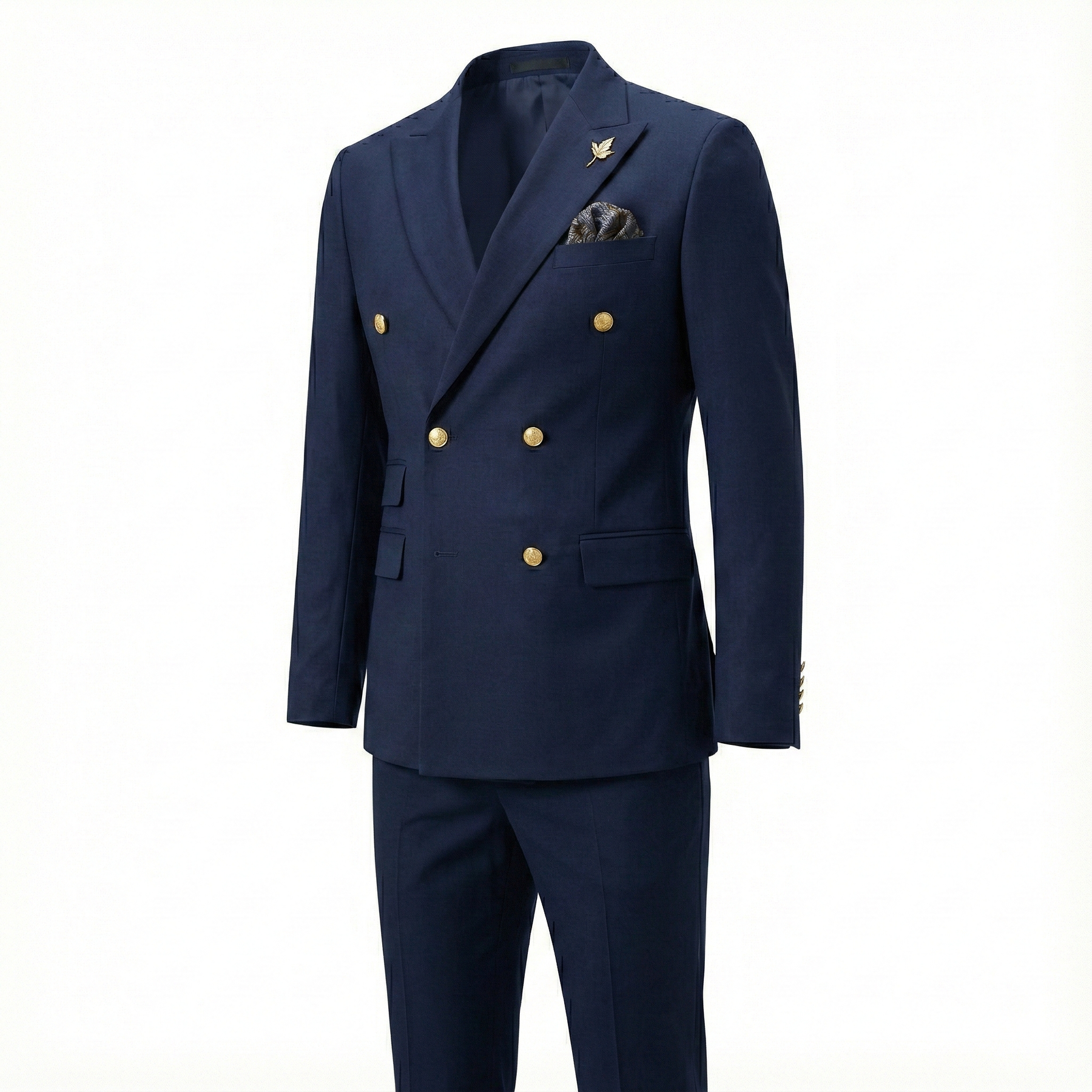 The Pellegrino 'Navigator' Double-Breasted Suit - Pellegrino