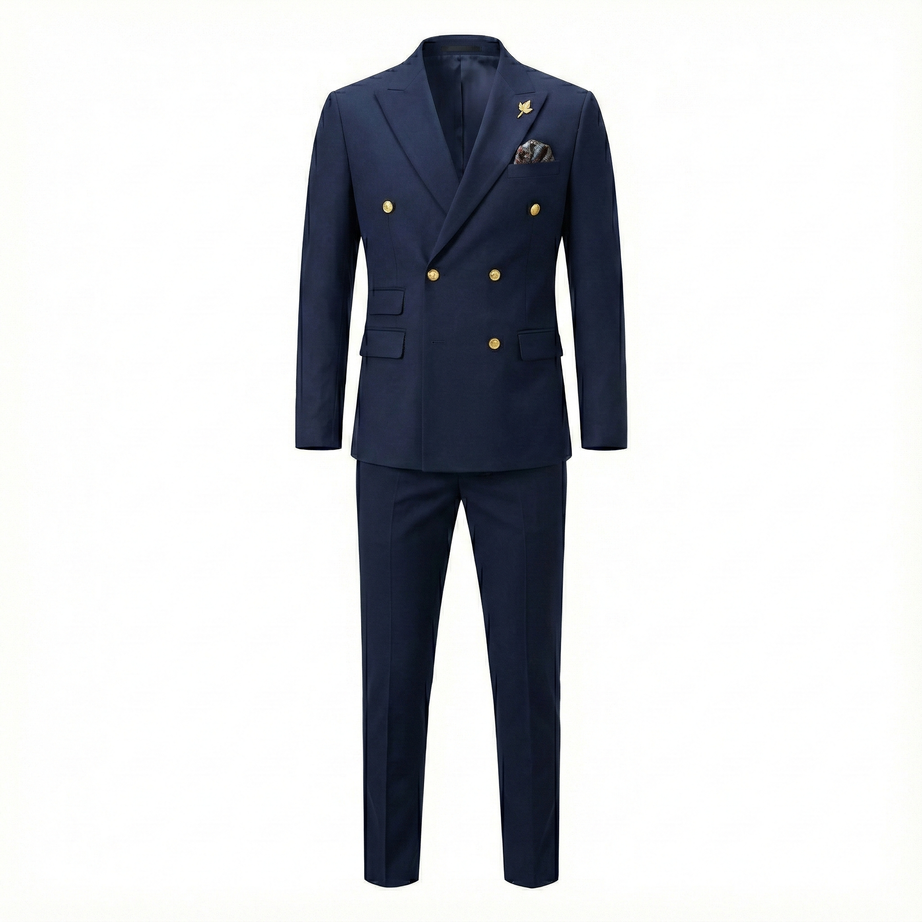 The Pellegrino 'Navigator' Double-Breasted Suit - Pellegrino