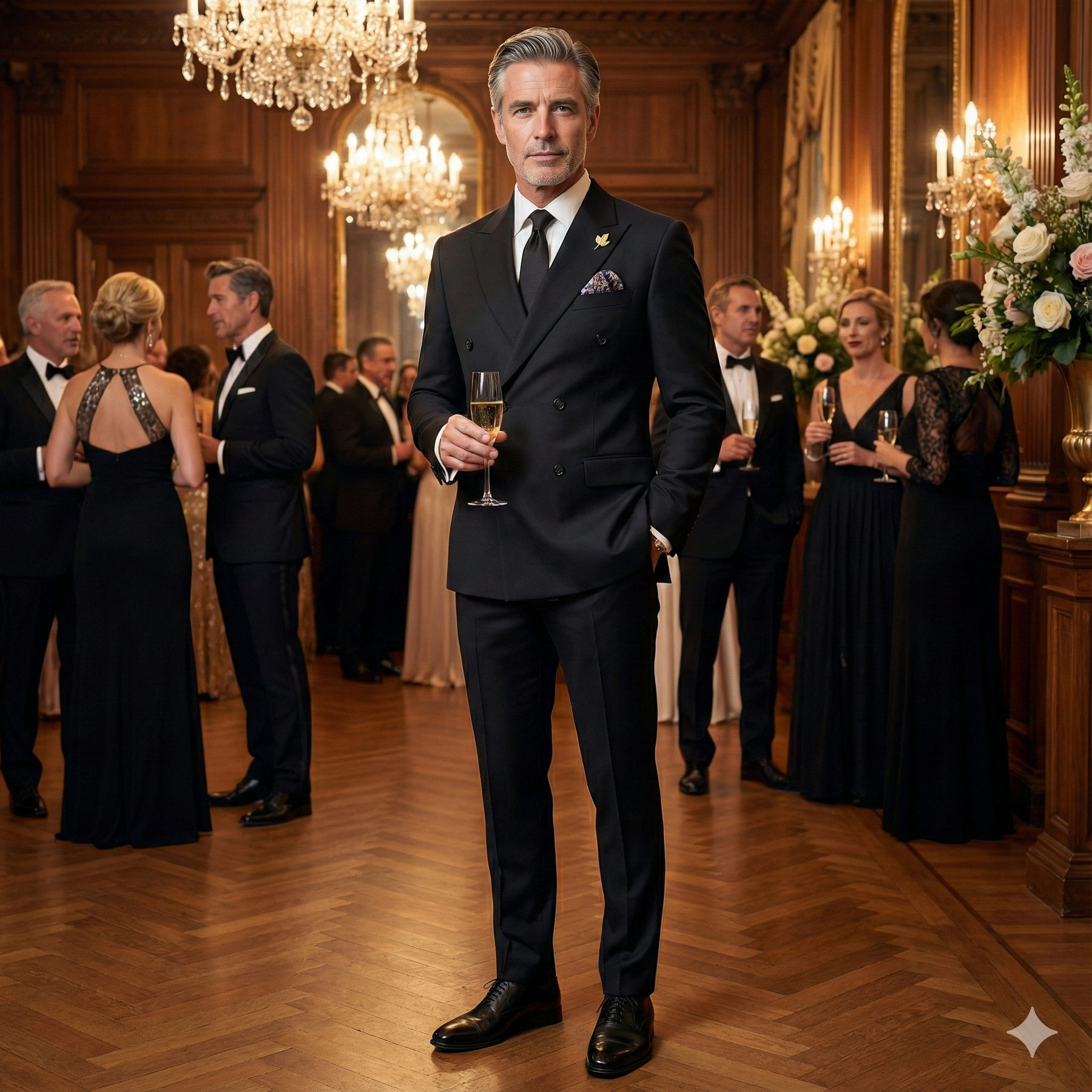 The Pellegrino 'Navigator' Double-Breasted Suit - Pellegrino