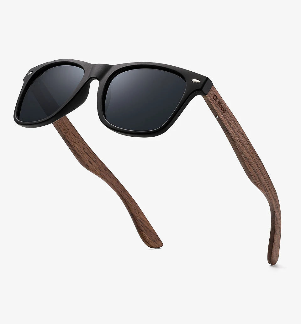 OiWood® Natural Wooden Sunglasses - Pellegrino