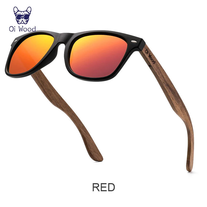 OiWood® Natural Wooden Sunglasses - Pellegrino