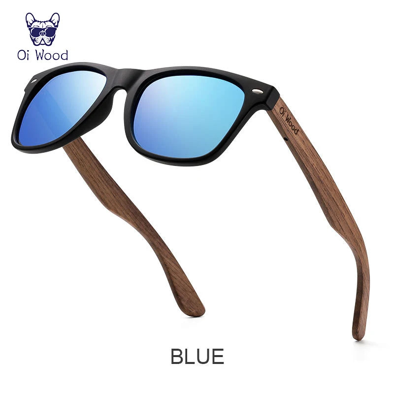 OiWood® Natural Wooden Sunglasses - Pellegrino