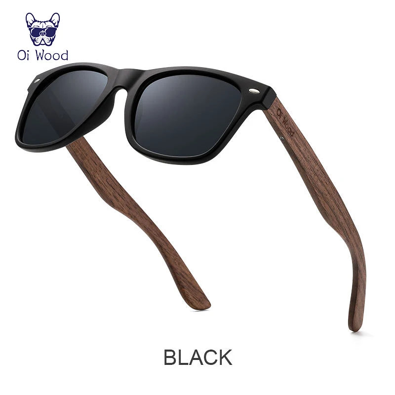 OiWood® Natural Wooden Sunglasses - Pellegrino