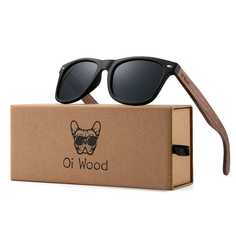 OiWood® Natural Wooden Sunglasses - Pellegrino
